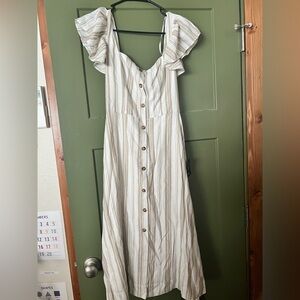 Linen dress from Lulus